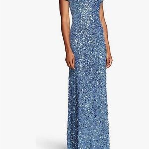 Adrianna Papell New in Bag Size 8 beaded Nile gown!